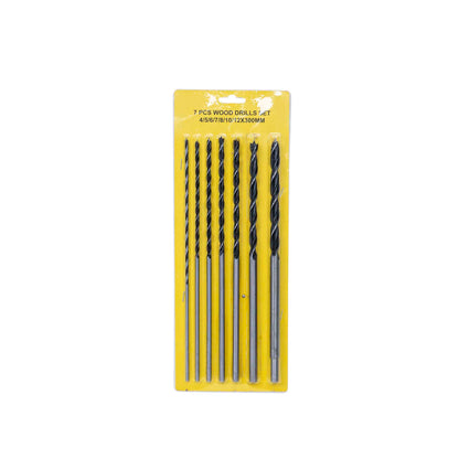 Set 7 spirale pentru lemn, 4-5-6-7-8-10-12mm Z-TOOLS / ZLN 6019