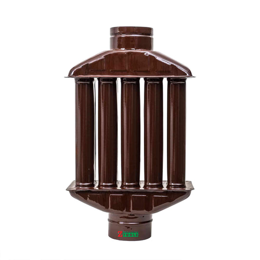 Burlan recuperator emailat pentru soba, diametru 120mm / ZLN 8174