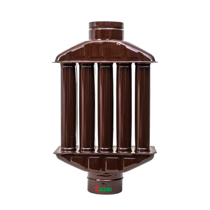 Burlan recuperator emailat pentru soba, diametru 130mm / ZLN 6102