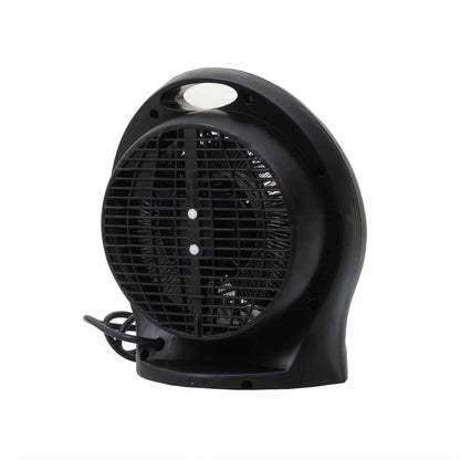 Aeroterma neagra cu 2 nivele de putere 1000/2000w, termostat reglabil / ZLN 6172 - 221.ro