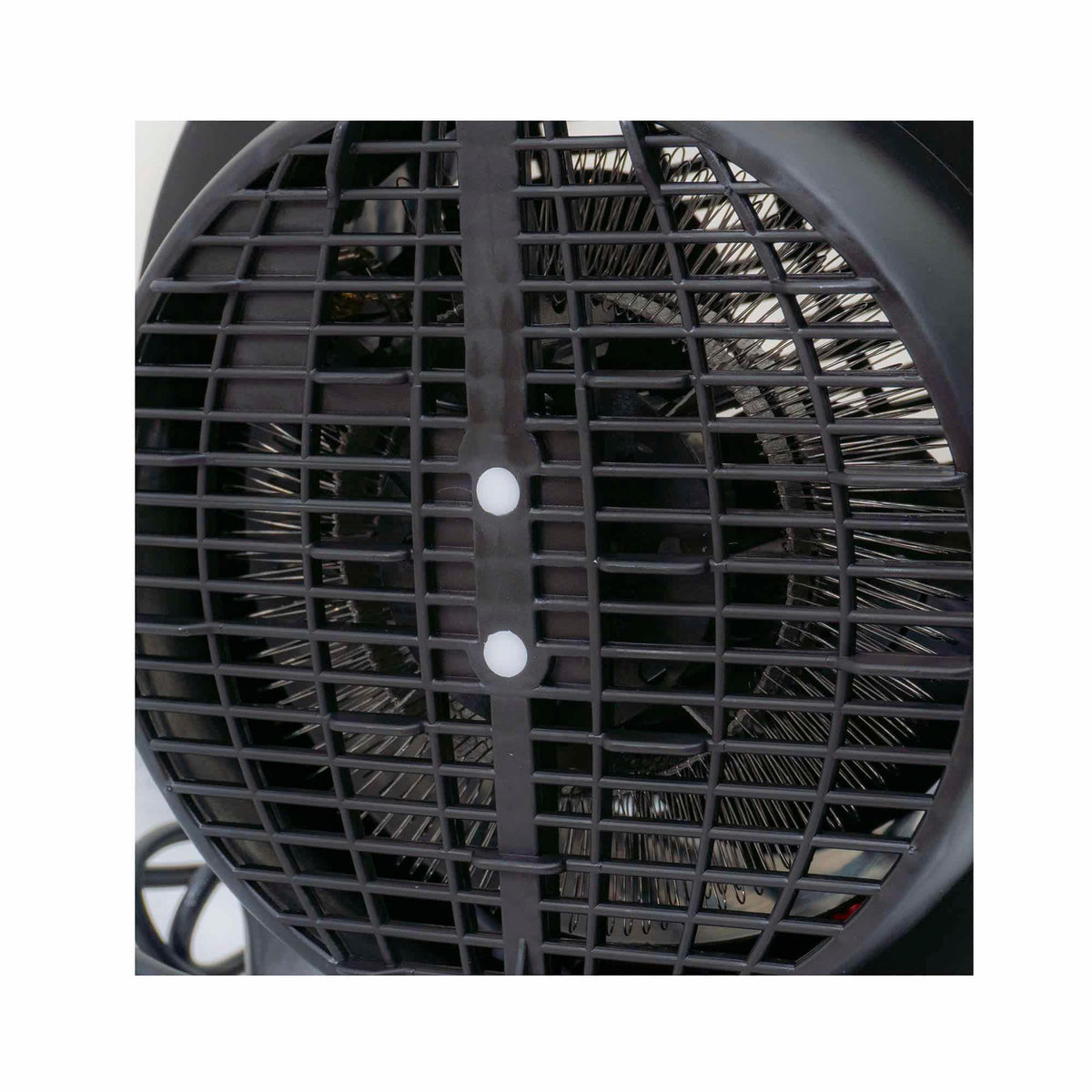 Aeroterma neagra cu 2 nivele de putere 1000/2000w, termostat reglabil / ZLN 6172 - 221.ro