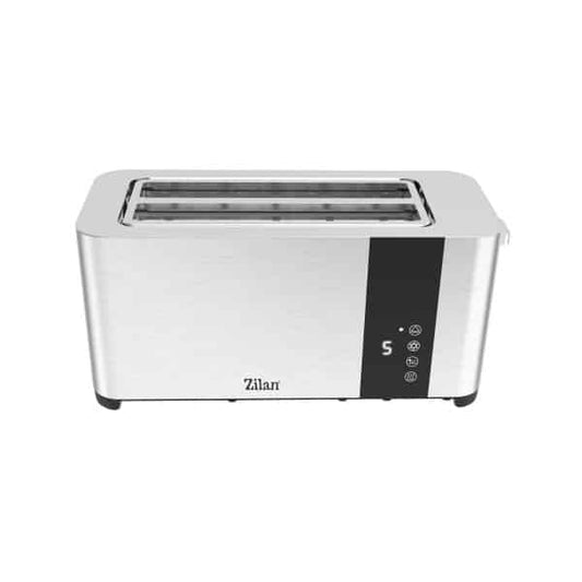 Prajitor de paine, cu ecran digital si tactil, putere 1400W, din inox / ZLN 6234