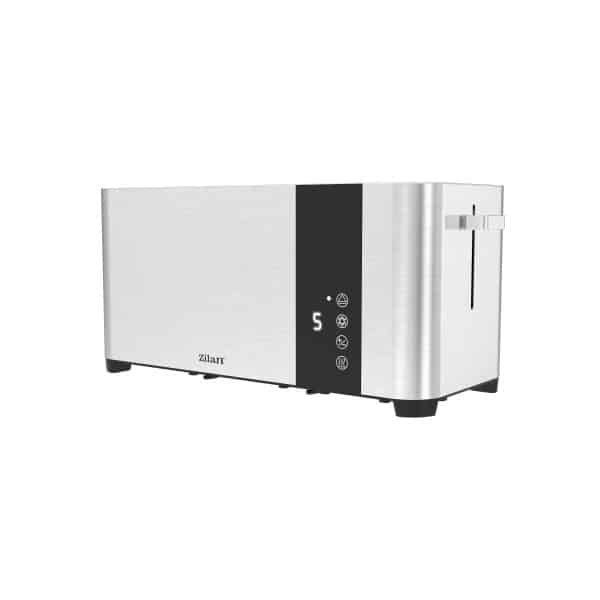 Prajitor de paine, cu ecran digital si tactil, putere 1400W, din inox / ZLN 6234