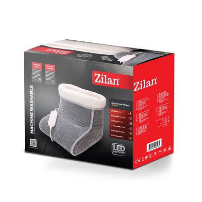 Incalzitor pentru picioare, putere 100W, 4 trepte de temperatura, blana in interior / ZLN 6463