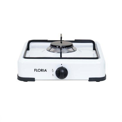 Aragaz 1 ochi, Floria, cu alimentare la butelie, culoare alb / ZLN 7119