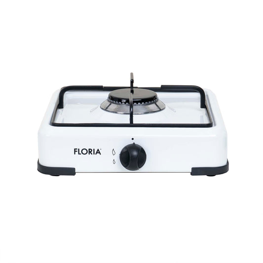 Aragaz 1 ochi, Floria, cu alimentare la butelie, culoare alb / ZLN 7119