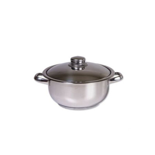 Oala inox cu capac, diametru 20 cm, capacitate 2 L, COCINERA / ZLN 7239