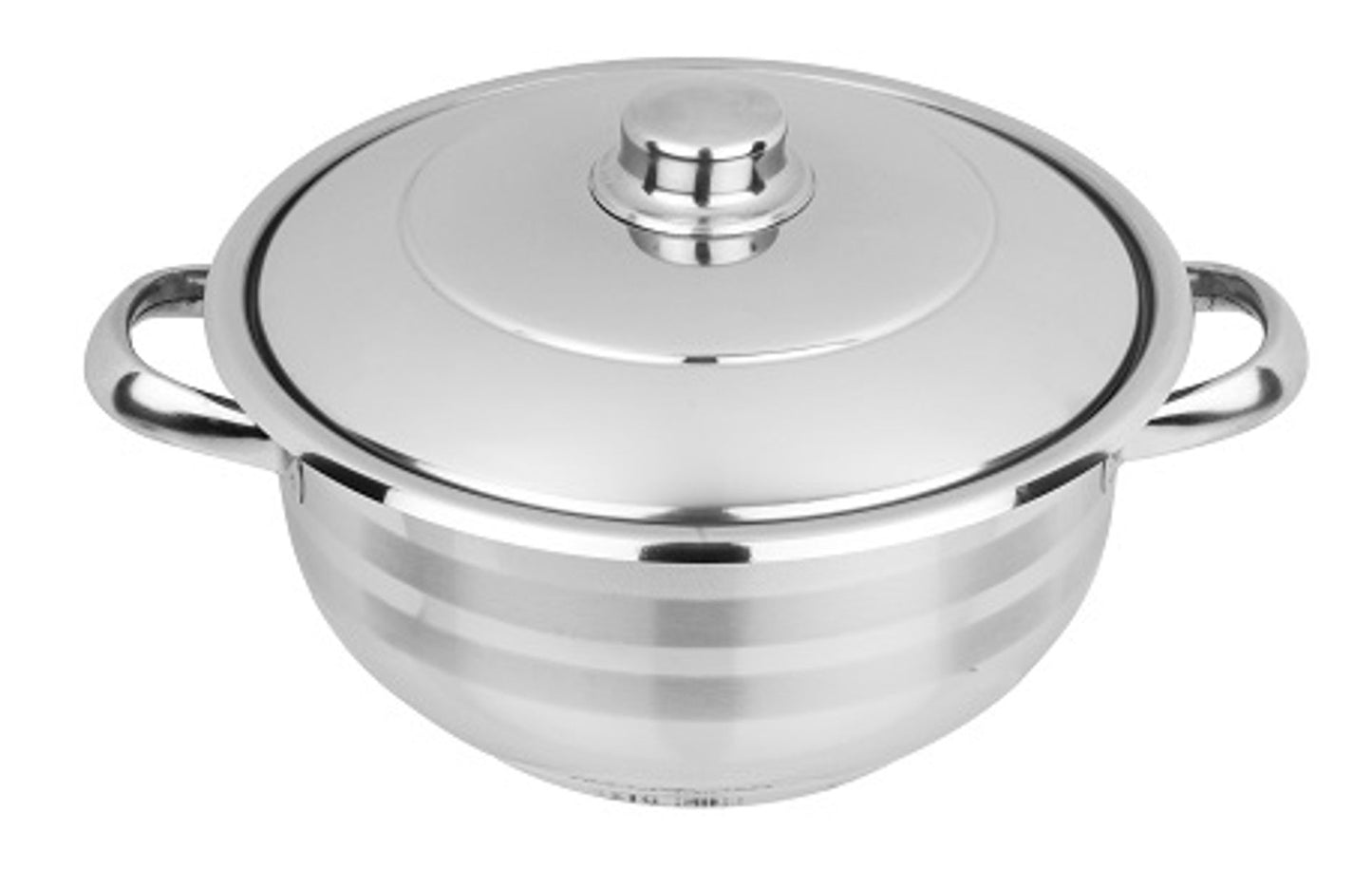 Oala inox cu capac, diametru 22 cm, capacitate 4 L, COCINERA / ZLN 7246