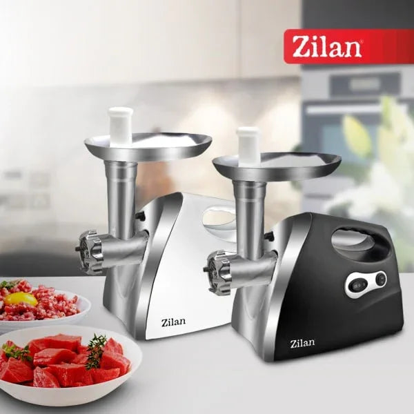 Masina de tocat, puere 1200W, tava si panou din inox, accesorii carnati / ZLN 7599 - 221.ro