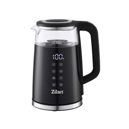 Fierbator electric Zilan, ecran digital, putere 2200W, capacitate 1.7l, negru / ZLN 7859