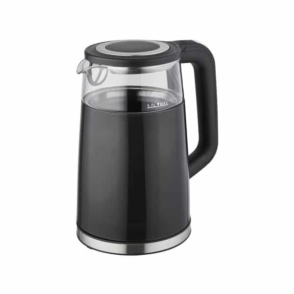 Fierbator electric Zilan, ecran digital, putere 2200W, capacitate 1.7l, negru / ZLN 7859