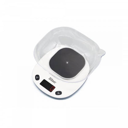 Cantar de bucatarie digital, capacitate maxima 5kg, oprire automata, alb / ZLN 7880