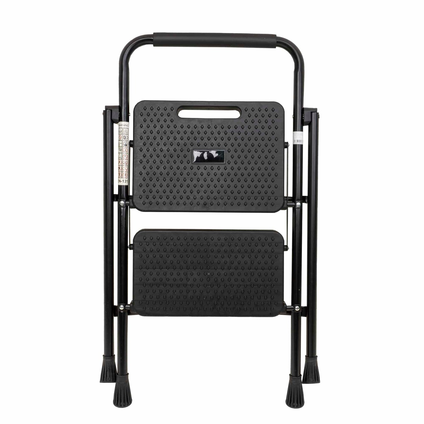 Scara metalica cu 2 trepte late, pliabila negru Z-TOOLS / ZTS 8086