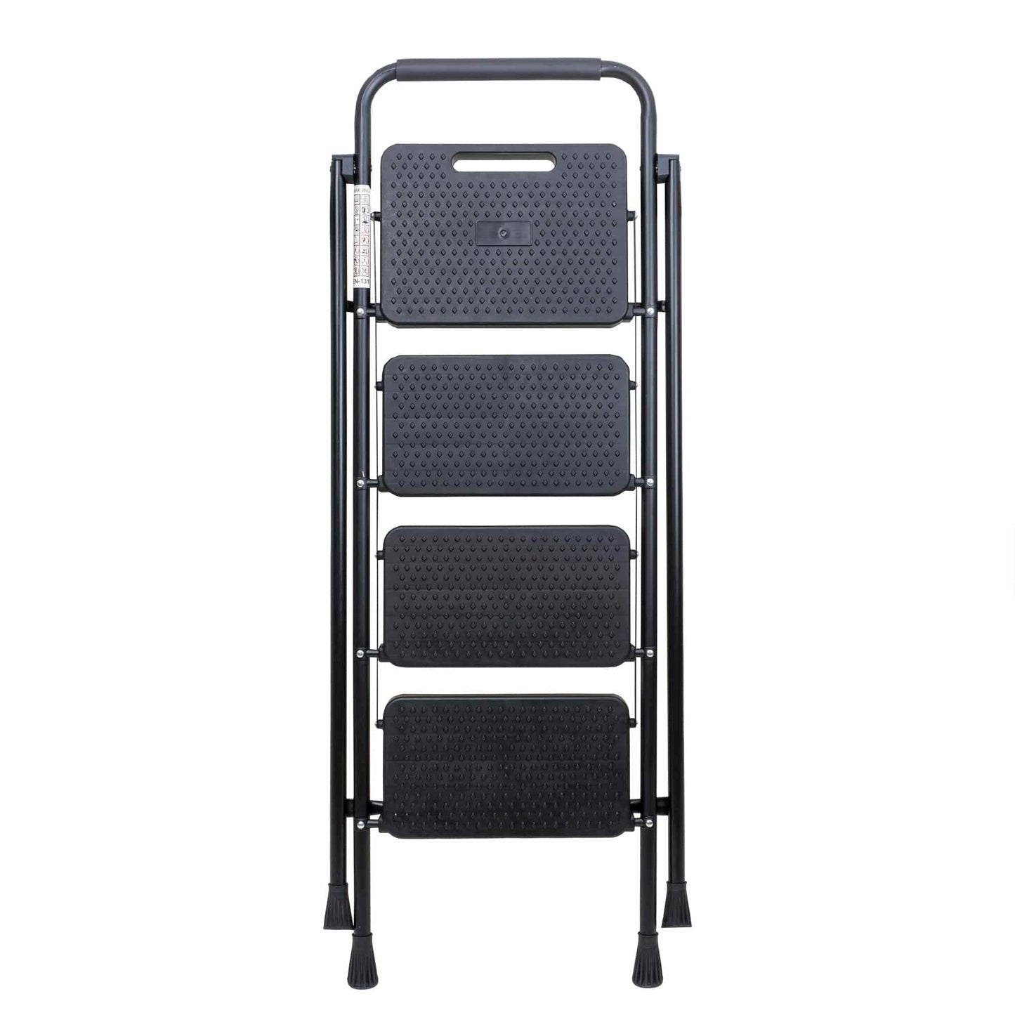 Scara metalica cu 4 trepte late, pliabila negru Z-TOOLS / ZTS 8088