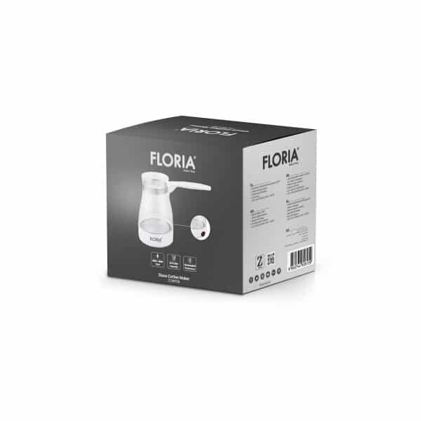 Ibric electric din sticla Floria, putere 800w, capacitate 500ml / ZLN 8139