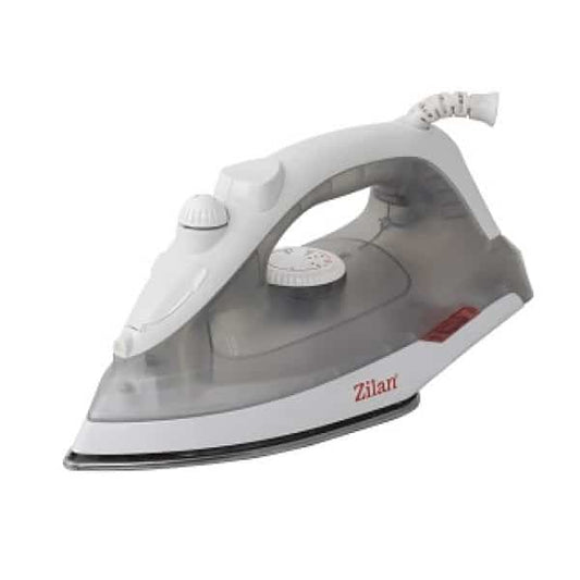 Fier de calcat cu talpa din inox Floria, culoare Alb/Gri, putere 1600W, 180ml / ZLN 8429