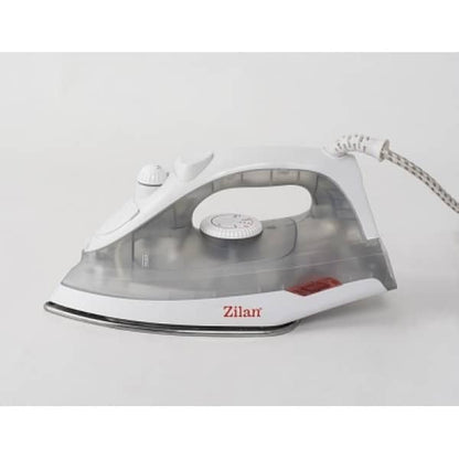 Fier de calcat cu talpa din inox Floria, culoare Alb/Gri, putere 1600W, 180ml / ZLN 8429