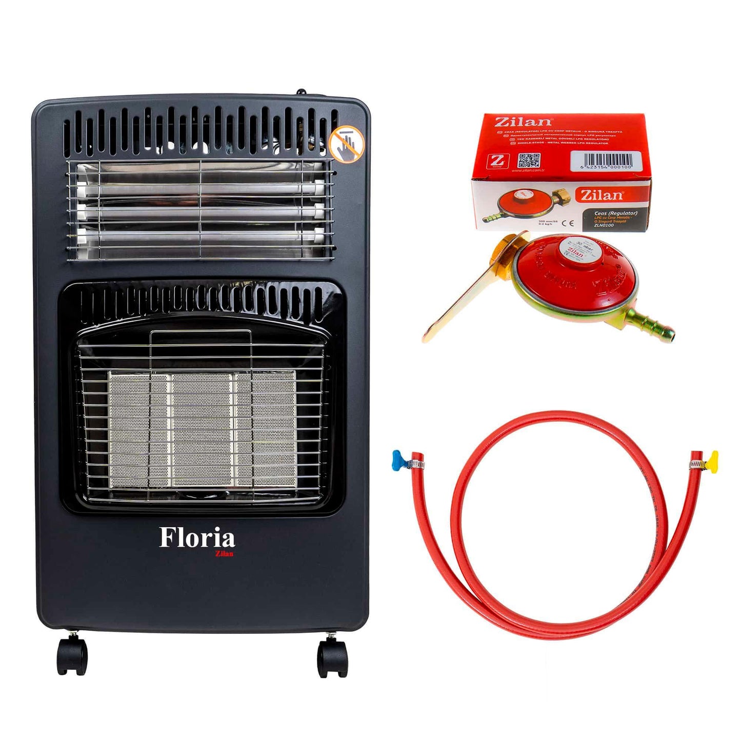 Soba mobila pe gaz GPL si electrica, aprindere piezo-electrica, demontabila, bonus kit de alimentare / ZLN 8465D_1 - 221.ro