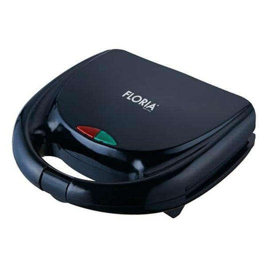 Sandwich maker Floria, putere 750w, invelis exterior rezistent la caldura, indicator luminos, negru / ZLN 8516