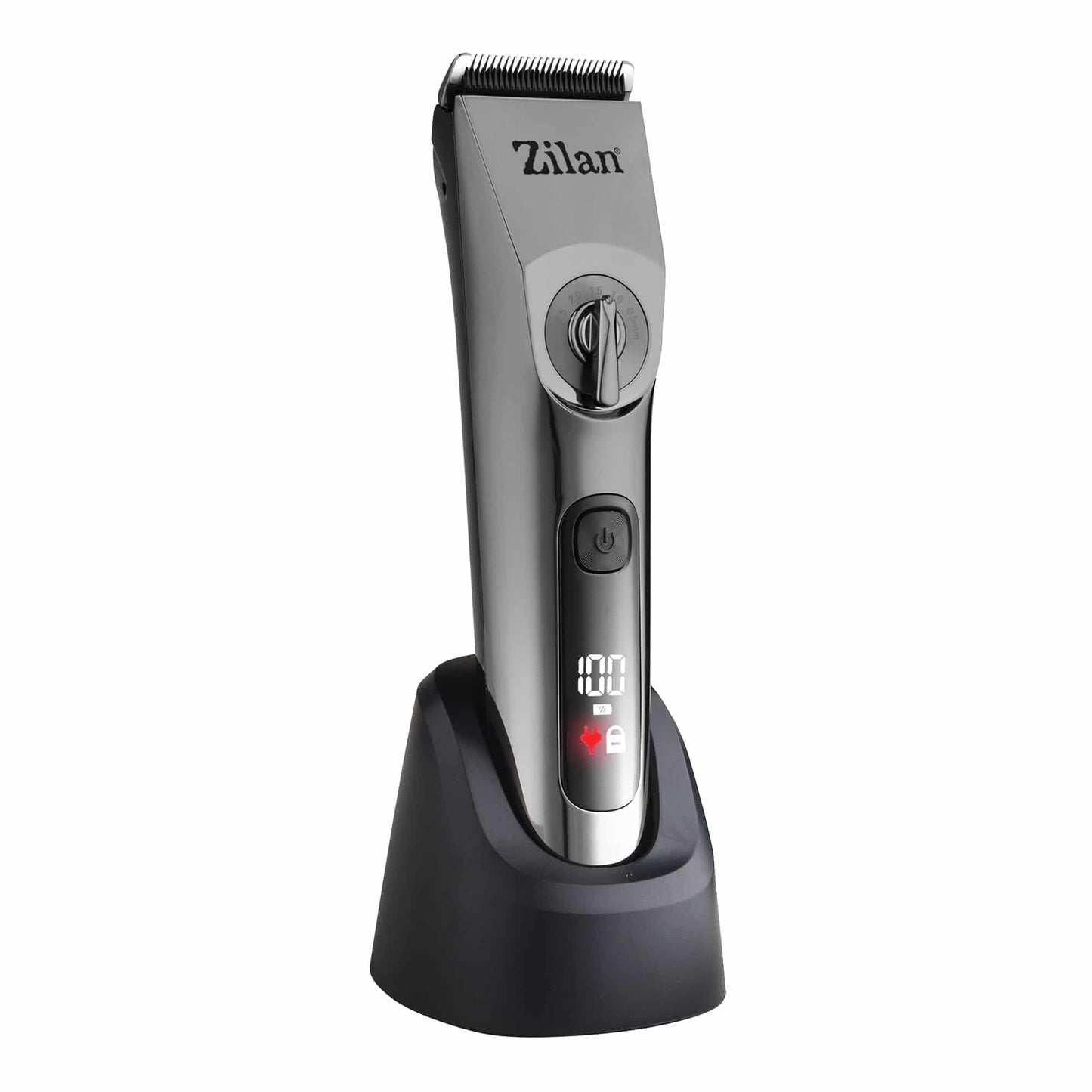 Aparat de tuns electric 8 in 1, pentru barbati reincarcabil IPX6, LED, gri / ZLN 8702