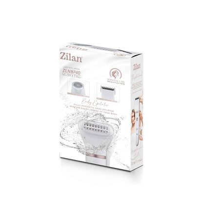 Epilator electric profesional, QUIRITIS, 3 in 1, incarcare USB, alb / ZLN 8740