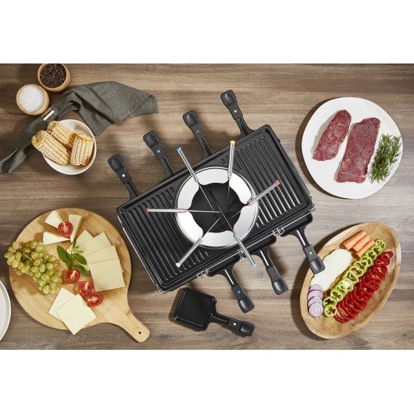 Gratar electric 3 in 1, non stick, putere 1400w, capacitate recipient 1l, elemente de inox, indicator luminos / ZLN 8856