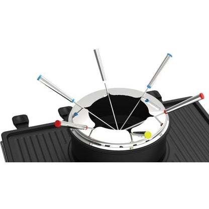 Gratar electric 3 in 1, non stick, putere 1400w, capacitate recipient 1l, elemente de inox, indicator luminos / ZLN 8856