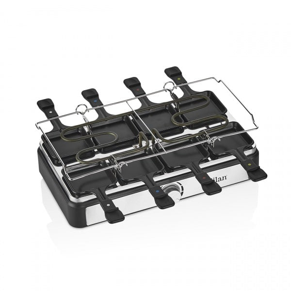 Gratar electric 2 in 1, non stick, putere 1400w, grill de piatra si grill de aluminiu / ZLN 8863