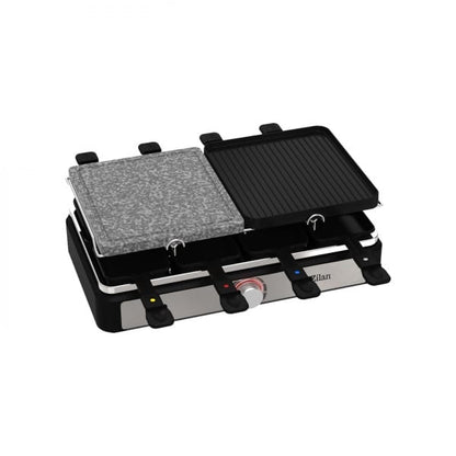 Gratar electric 2 in 1, non stick, putere 1400w, grill de piatra si grill de aluminiu / ZLN 8863