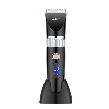 Aparat de tuns electric 7 in 1, pentru barbati reincarcabil IPX5, LED, negru / ZLN 8931