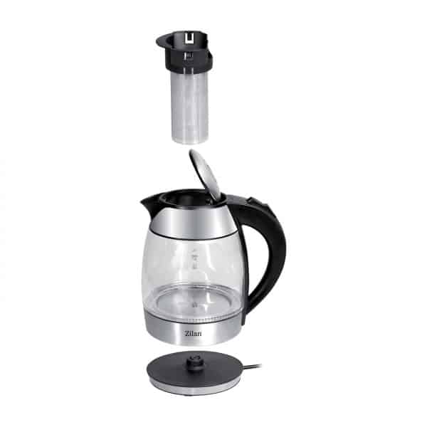 Fierbator electric cu filtru pentru ceai, capacitate 1.8l, putere 2200W, ZILAN / ZLN 8948