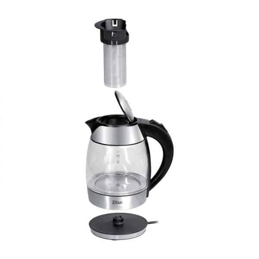 Fierbator electric cu filtru pentru ceai, capacitate 1.8l, putere 2200W, ZILAN / ZLN 8948