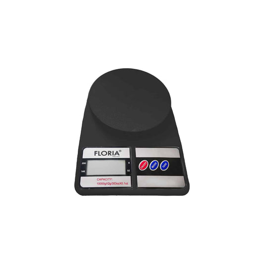 Cantar de bucatarie digital, maxim 10kg, negru FLORIA / ZLN 9076