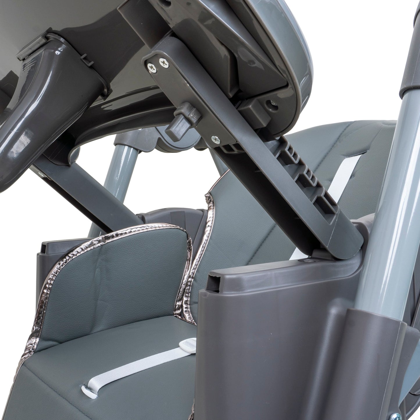 Scaun de masa pentru copii, 12-36luni, greutate maxima 50kg, inaltime reglabila, gri Z-TOOLS / ZTS 9134