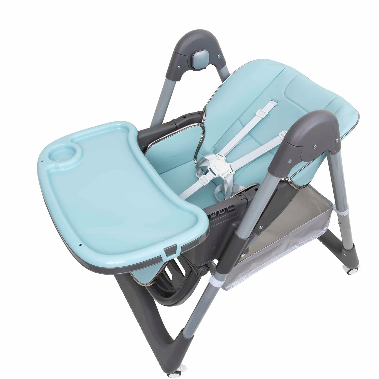 Scaun de masa pentru copii, 12-36luni, greutate maxima 50kg, inaltime reglabila, albastru Z-TOOLS / ZTS 9135