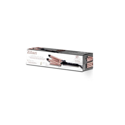 Ondulator de par cu 3 elementi, putere 128W, temperatura maxima 210°C ZILAN / ZLN 9198