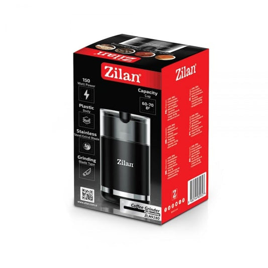 Rasnita electrica, putere 150W, lame din otel, corp din plastic negru / ZLN 9280