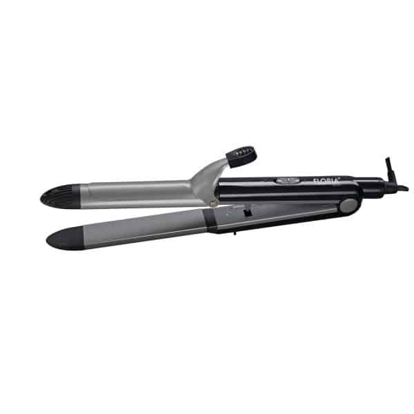 Placa 2 in 1 pentru indreptat si ondulat parul, putere 43W, temperatura maxima 200°C FLORIA / ZLN 9426