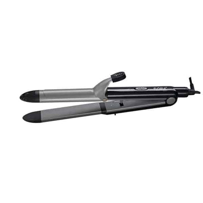 Placa 2 in 1 pentru indreptat si ondulat parul, putere 43W, temperatura maxima 200°C FLORIA / ZLN 9426