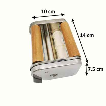 Aparat pentru facut ravioli, pentru aparatul de facut paste, cu doua role din lemn / ZLN 9488