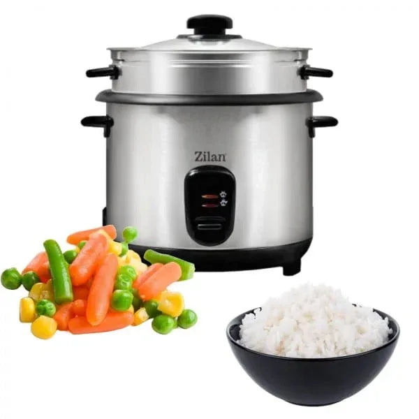 Aparat de gatit 2 in 1, orez si alimente la abur, putere 500W, capacitate 1.5l, ZILAN / ZLN 9570 - 221.ro