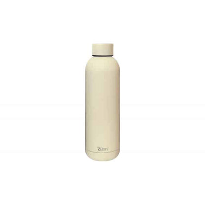 Termos tip sticla, interior inox, capacitate 500ml ZILAN, crem / ZLN 9839