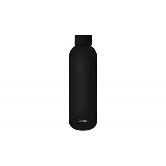 Termos tip sticla, interior inox, capacitate 500ml ZILAN, negru / ZLN 9840
