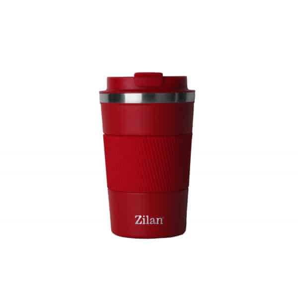 Cana de cafea, termos, interior din inox, capacitate 510ml ZILAN, rosu / ZLN 9924