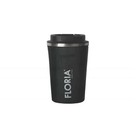 Cana de cafea, termos, interior din inox, capacitate 380ml FLORIA, gri / ZLN 9970