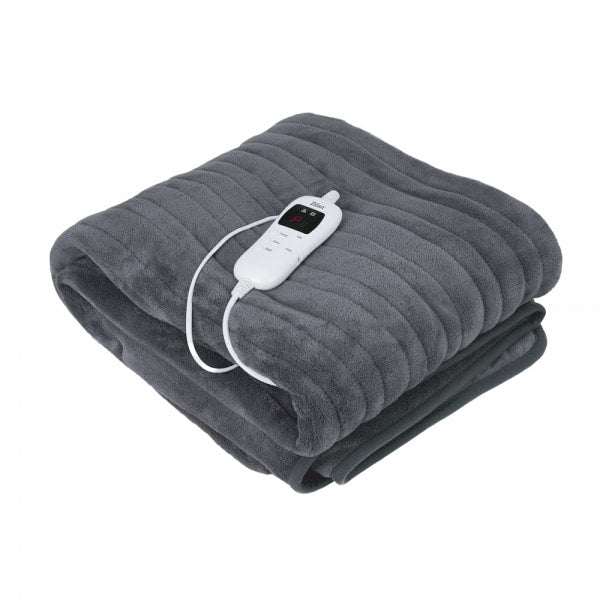 Patura electrica dubla, 180x160cm, 9 trepte de putere, gri ZILAN / ZLN0096