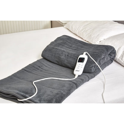 Patura electrica dubla, 180x160cm, 9 trepte de putere, gri ZILAN / ZLN0096