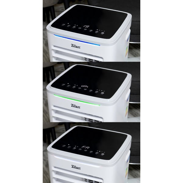 Aer conditionat portabil, 3 in 1, 9000Btu/H, timer, display LED, temperatira 7-35grade C, ZILAN / ZLN1047