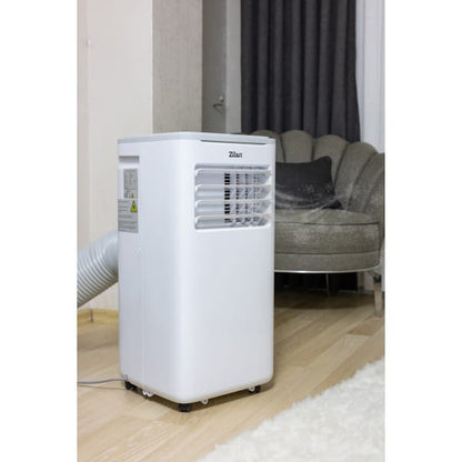 Aer conditionat portabil, 3 in 1, 9000Btu/H, timer, display LED, temperatira 7-35grade C, ZILAN / ZLN1047