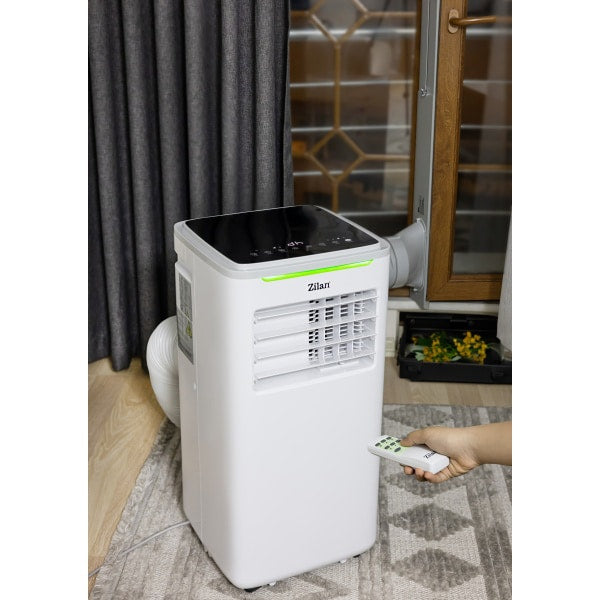 Aer conditionat portabil, 3 in 1, 9000Btu/H, timer, display LED, temperatira 7-35grade C, ZILAN / ZLN1047
